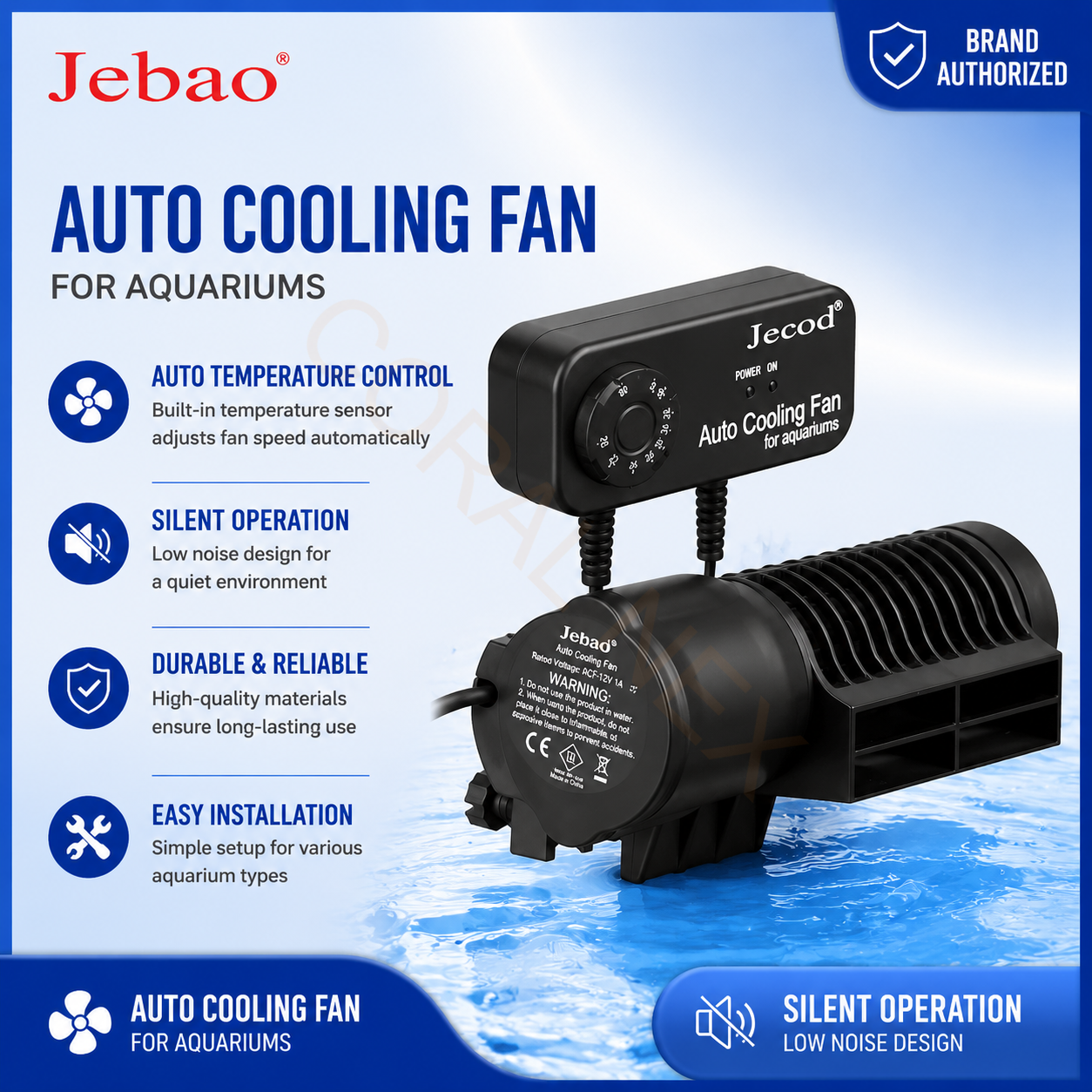 Marine Aquarium Uk - Jebao ACF Series Aquarium Cooling Fan