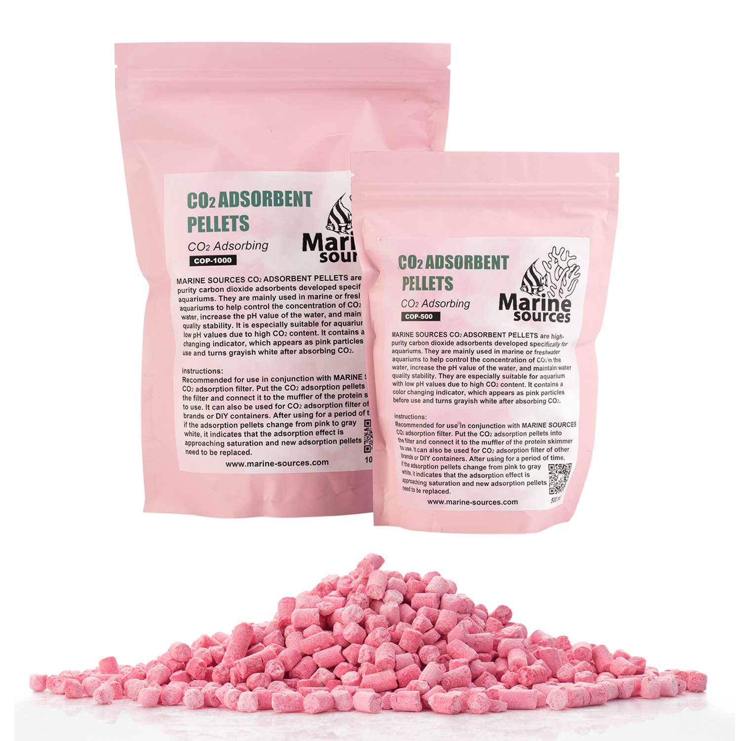 Marine Aquarium Live Sand - Marine Sources CO2 Adsorption Media -