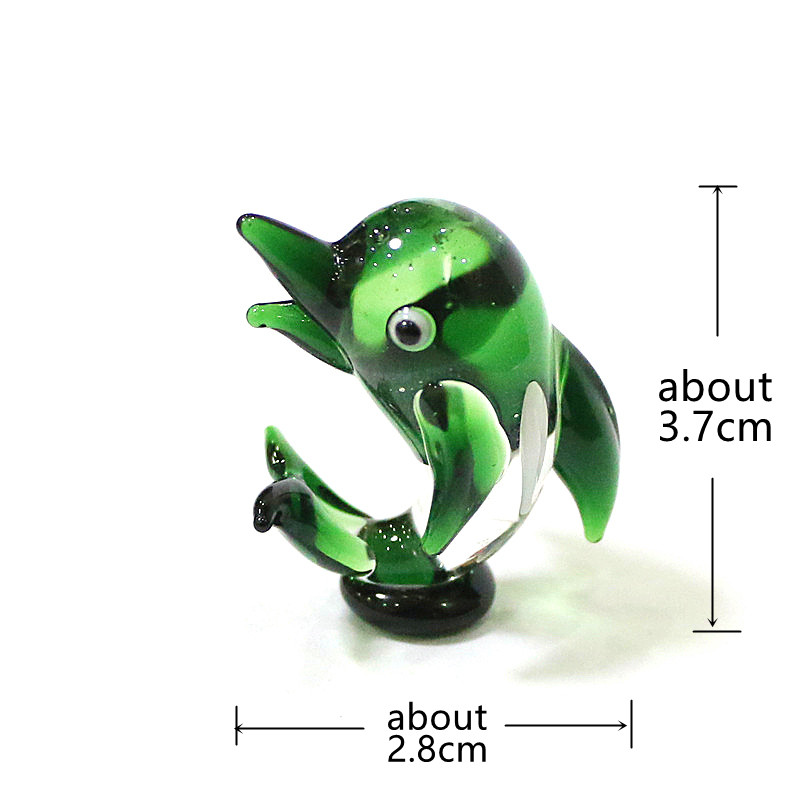 Handmade Mini Glass Dolphin Fi - Marine Aquarium Decorations 리뷰 및 가격