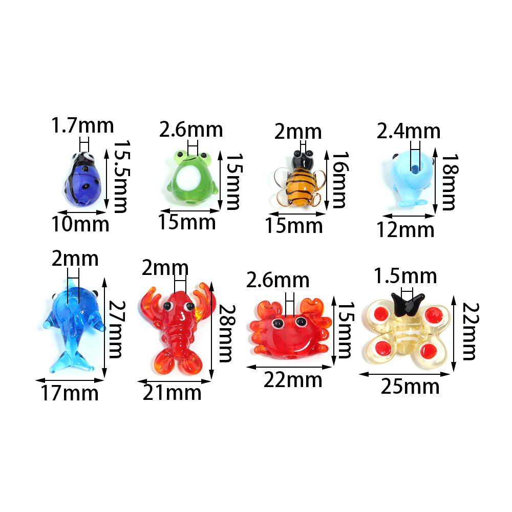 2Pcs Glass Pendant Marine Anim - Marine Aquarium Decorations 리뷰 및 가격