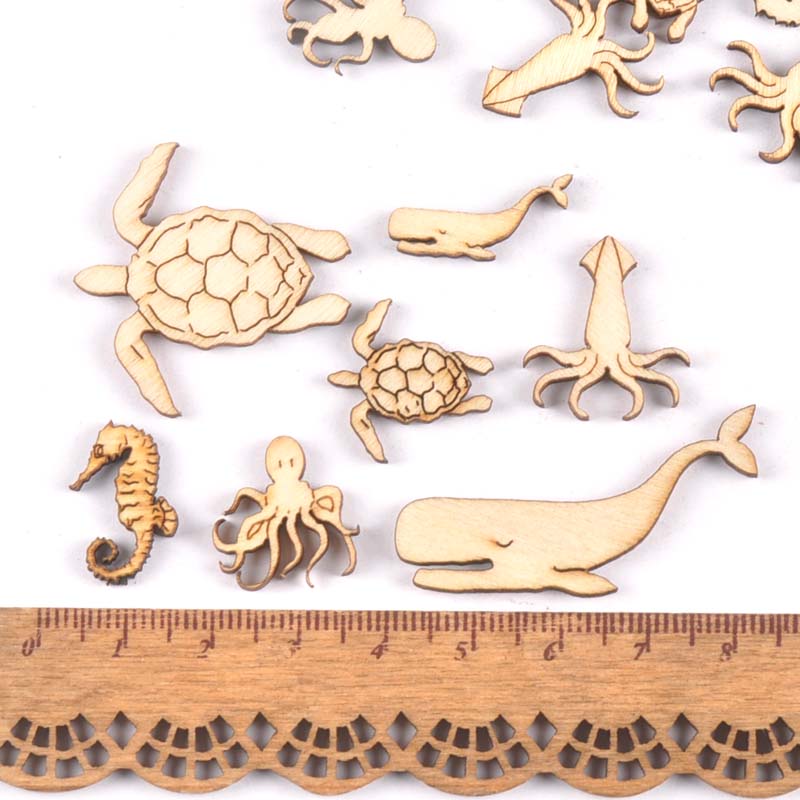 20Pcs 25-40mm Sea Turtle/horse - Marine Aquarium Decorations 리뷰 및 가격