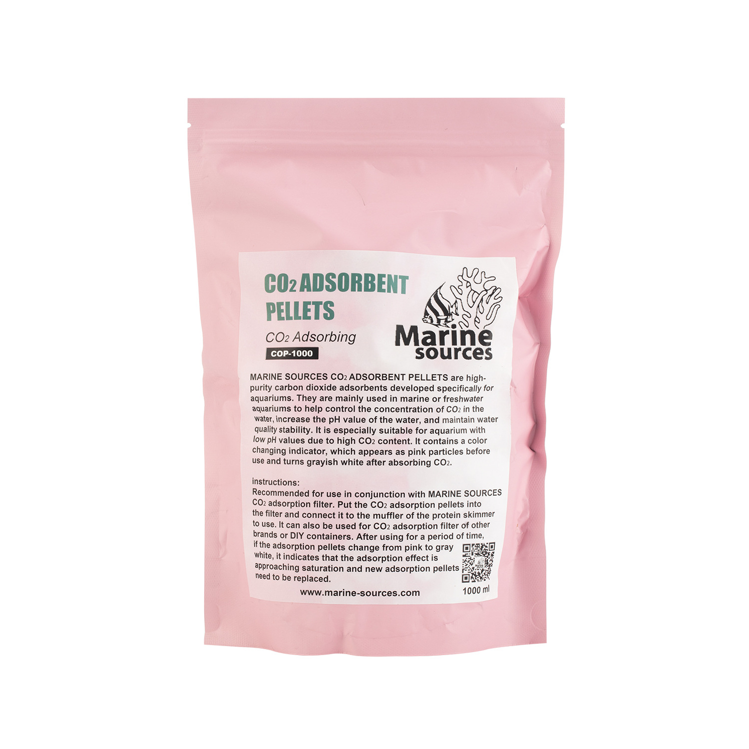 Marine Sources CO2 Adsorption  - Marine Aquarium Live Sand 리뷰 및 가격