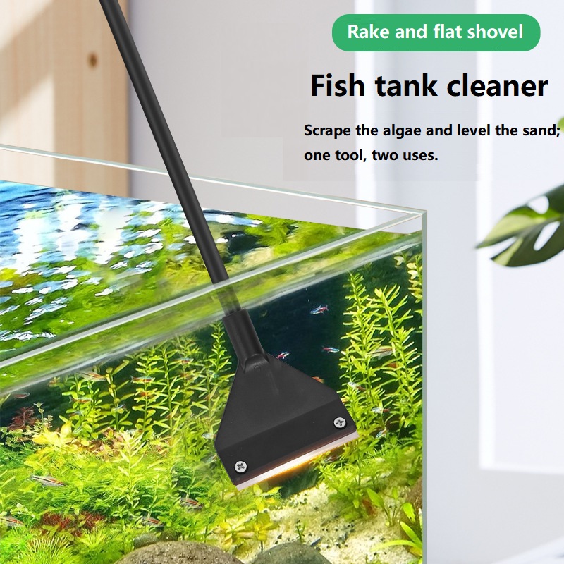 33/53/73CM Aquarium Cleaning T - Marine Aquarium Glass Scraper 리뷰 및 가격