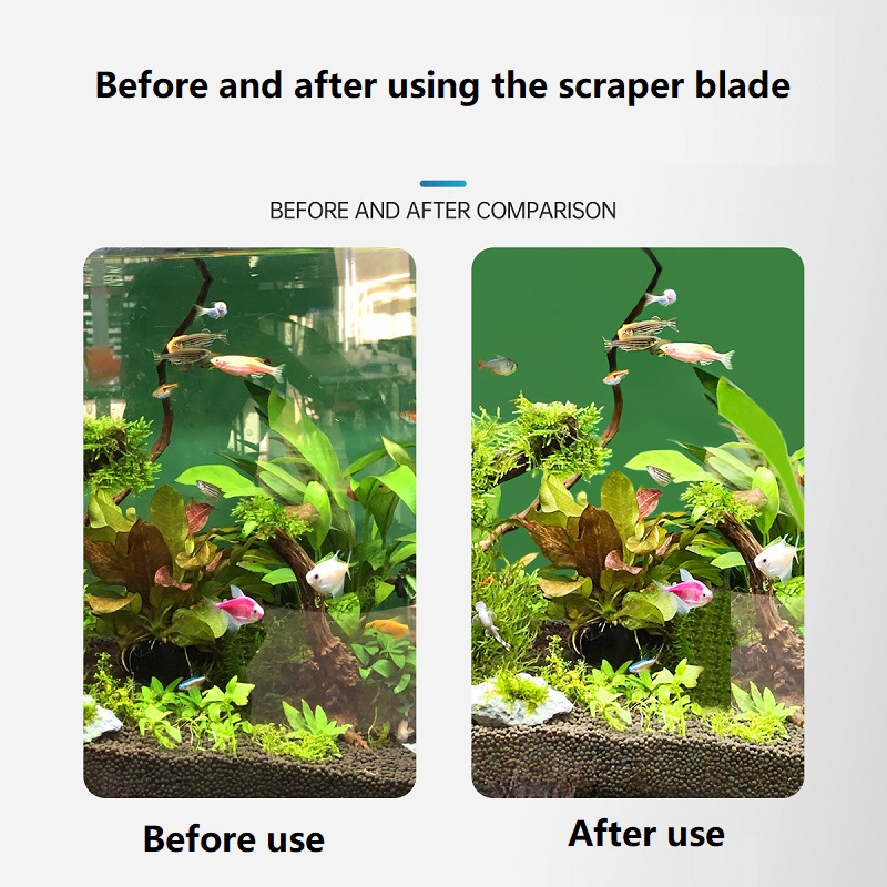 33/53/73CM Aquarium Cleaning T - Marine Aquarium Glass Scraper 리뷰 및 가격