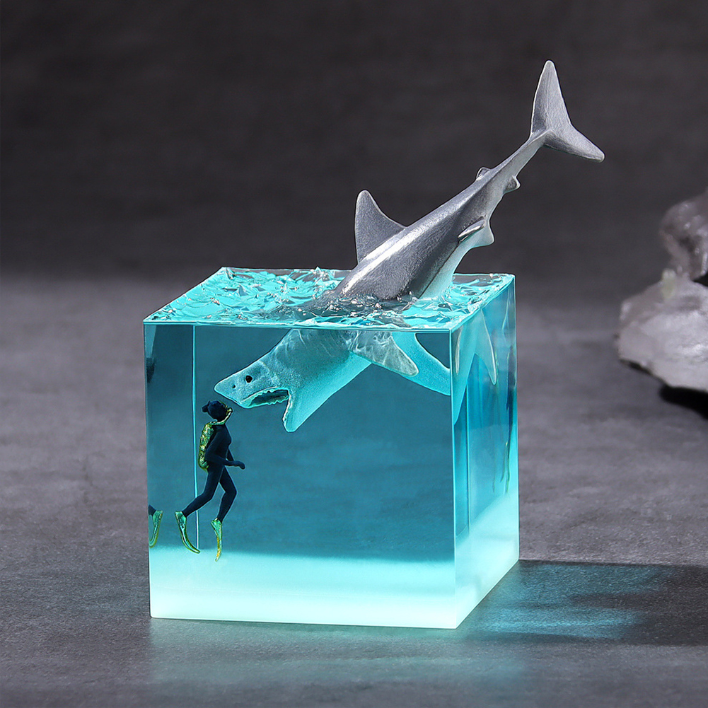 Micro Landscape Whale Diver Mo - Marine Aquarium Decorations 리뷰 및 가격