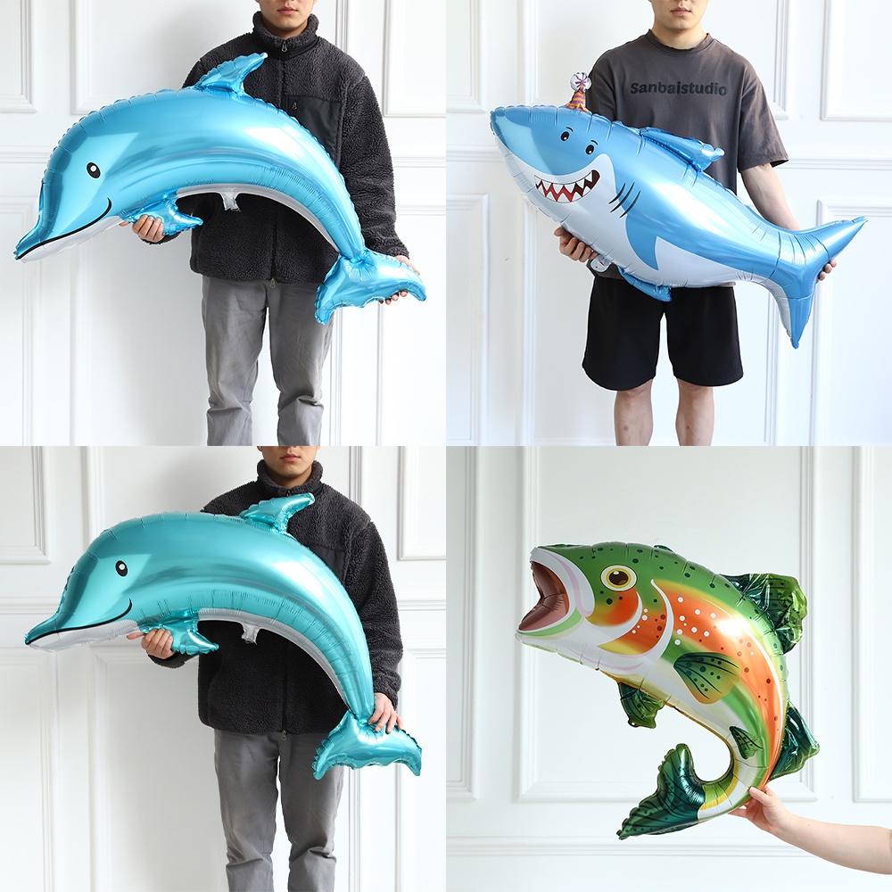 Ocean Animal Balloon Set Dolph - Marine Aquarium Decorations 리뷰 및 가격