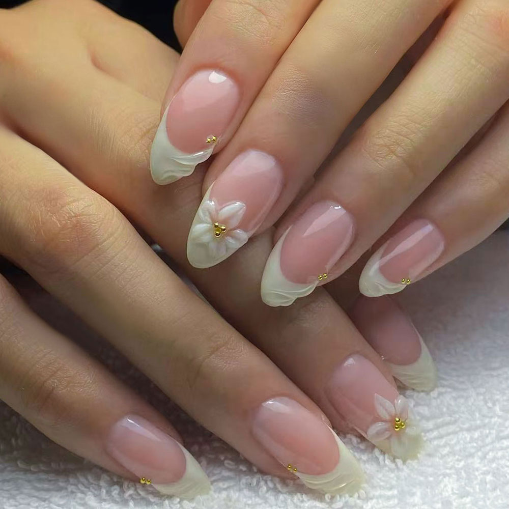 24pcs Almond 3d gel nails Whal - Marine Aquarium Decorations 리뷰 및 가격