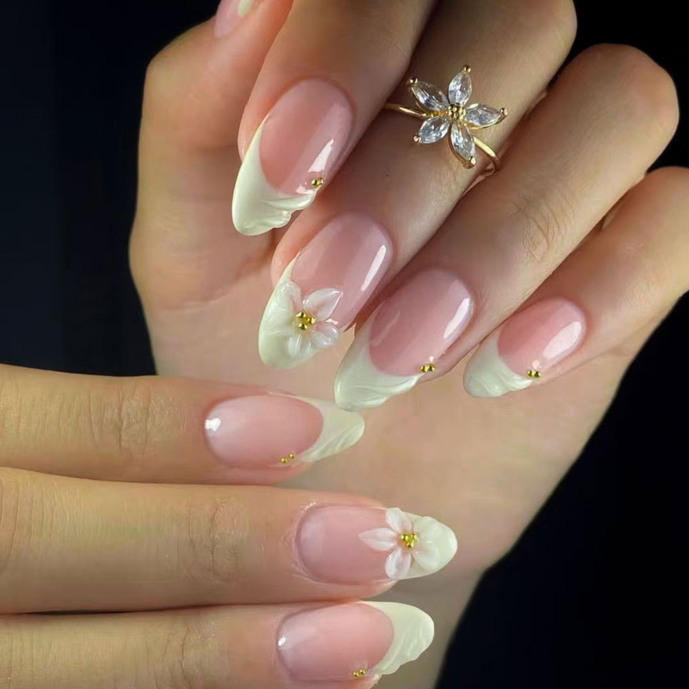 24pcs Almond 3d gel nails Whal - Marine Aquarium Decorations 리뷰 및 가격