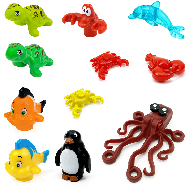 Marine Life Animal MOC Buildin - Marine Aquarium Hermit Crab 리뷰 및 가격
