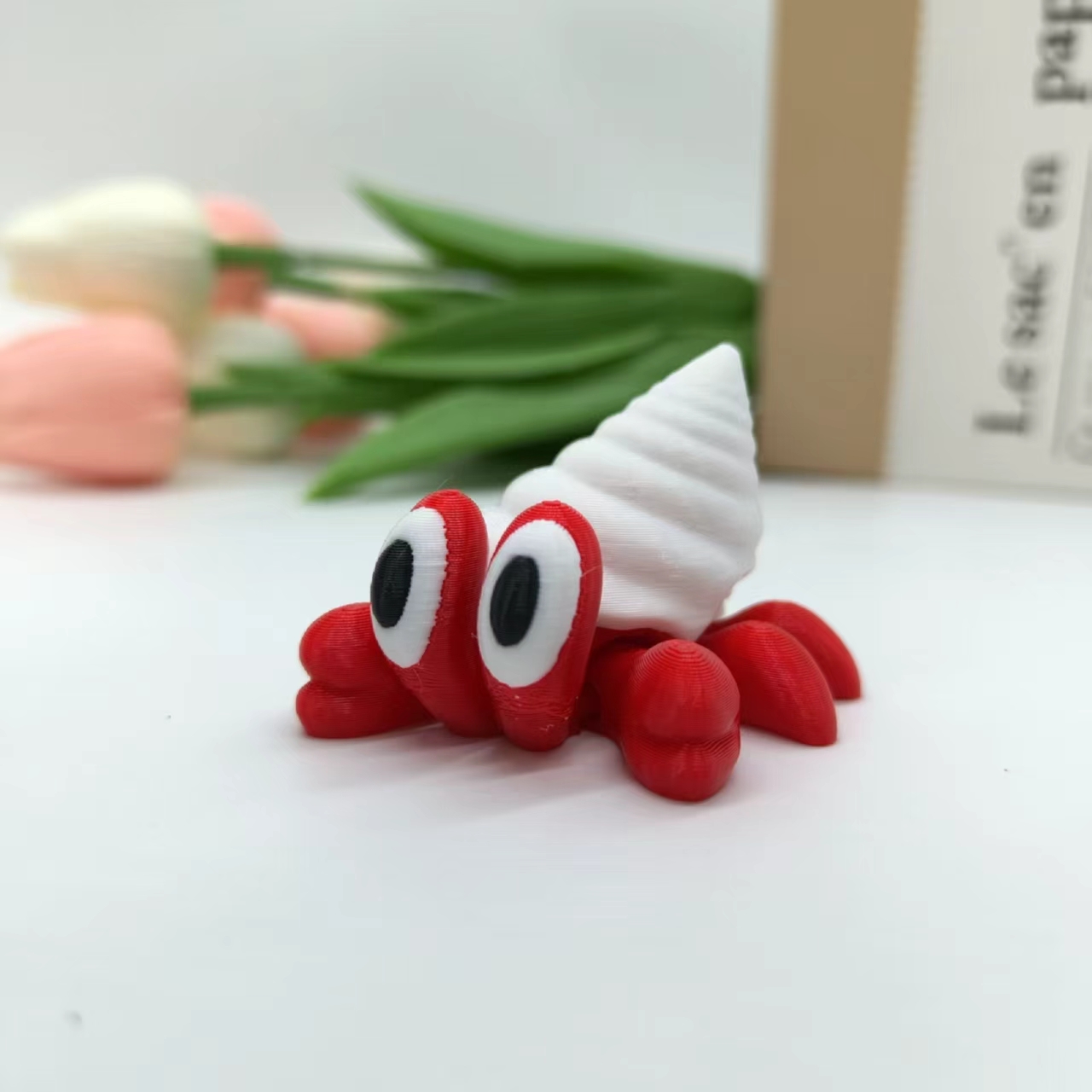 3D Printed Hermit Crab Statue, - Marine Aquarium Hermit Crab 리뷰 및 가격