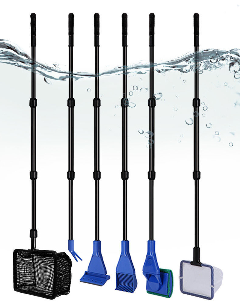 6-IN-1 Aquarium Cleaning Tools - Marine Aquarium Glass Scraper 리뷰 및 가격