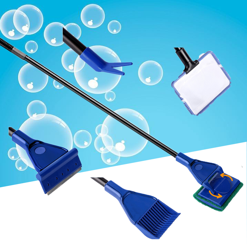 6-IN-1 Aquarium Cleaning Tools - Marine Aquarium Glass Scraper 리뷰 및 가격