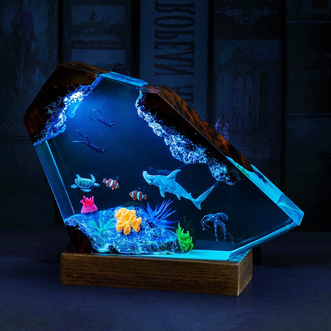 Sea View Micro Humpback Whale  - Marine Aquarium Decorations 리뷰 및 가격