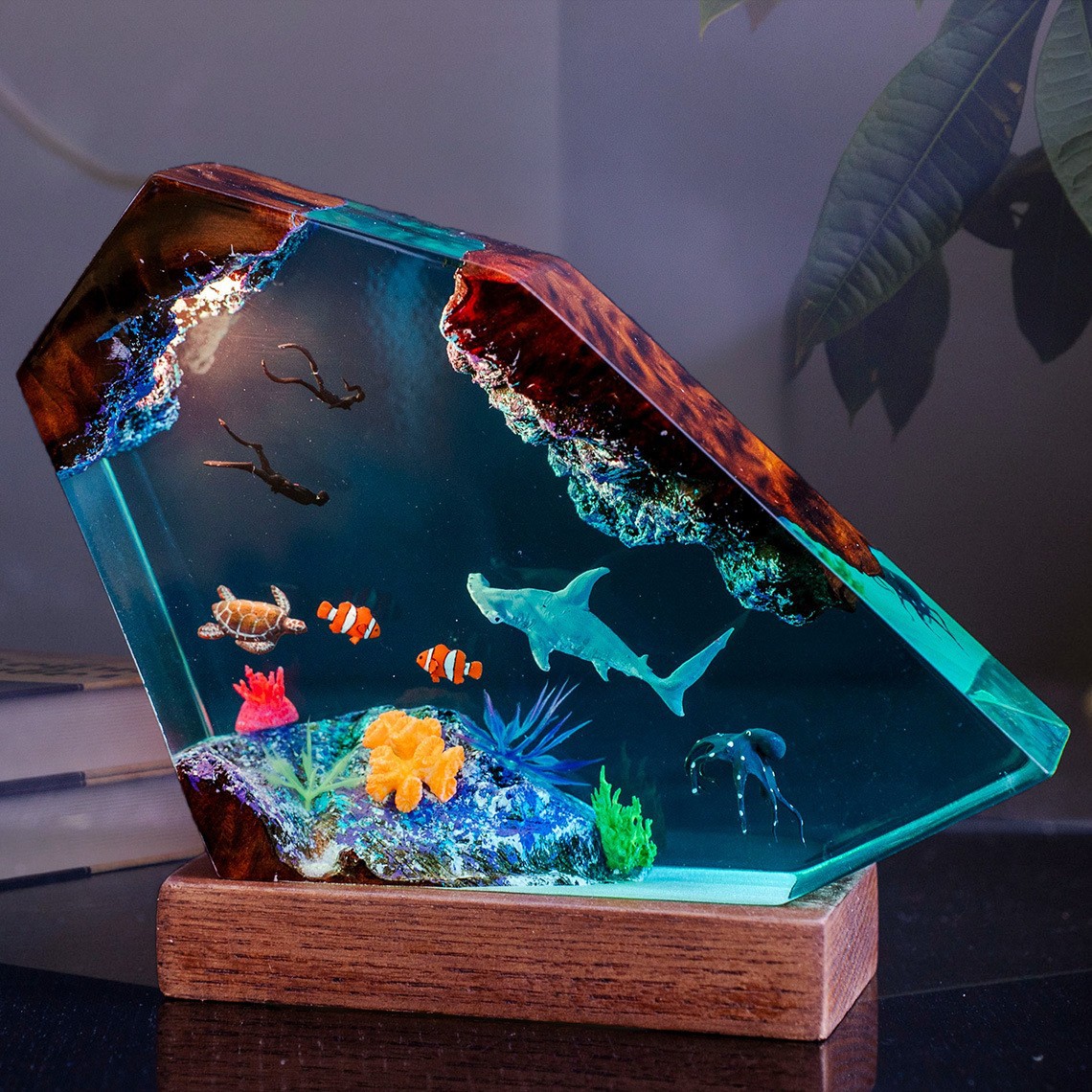Sea View Micro Humpback Whale  - Marine Aquarium Decorations 리뷰 및 가격