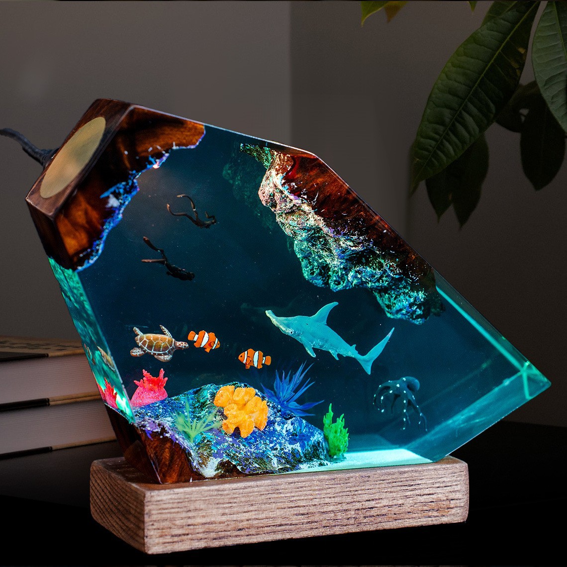 Sea View Micro Humpback Whale  - Marine Aquarium Decorations 리뷰 및 가격