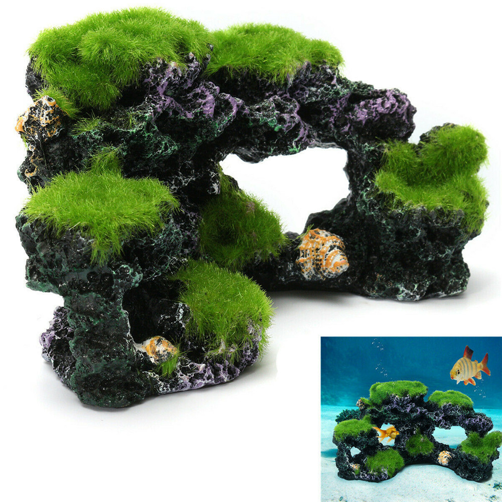 Resin Green Rockery Aquarium D - Marine Aquarium Live Sand 리뷰 및 가격