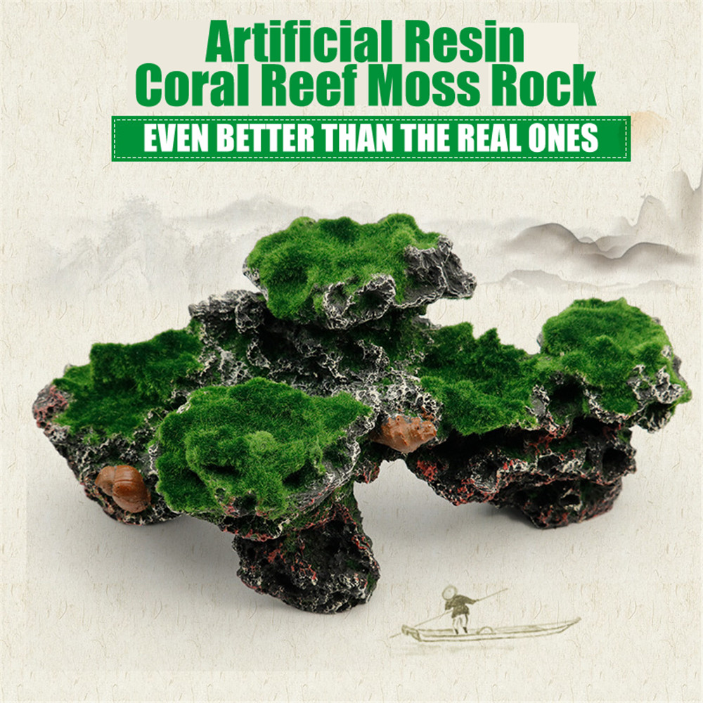 Resin Green Rockery Aquarium D - Marine Aquarium Live Sand 리뷰 및 가격