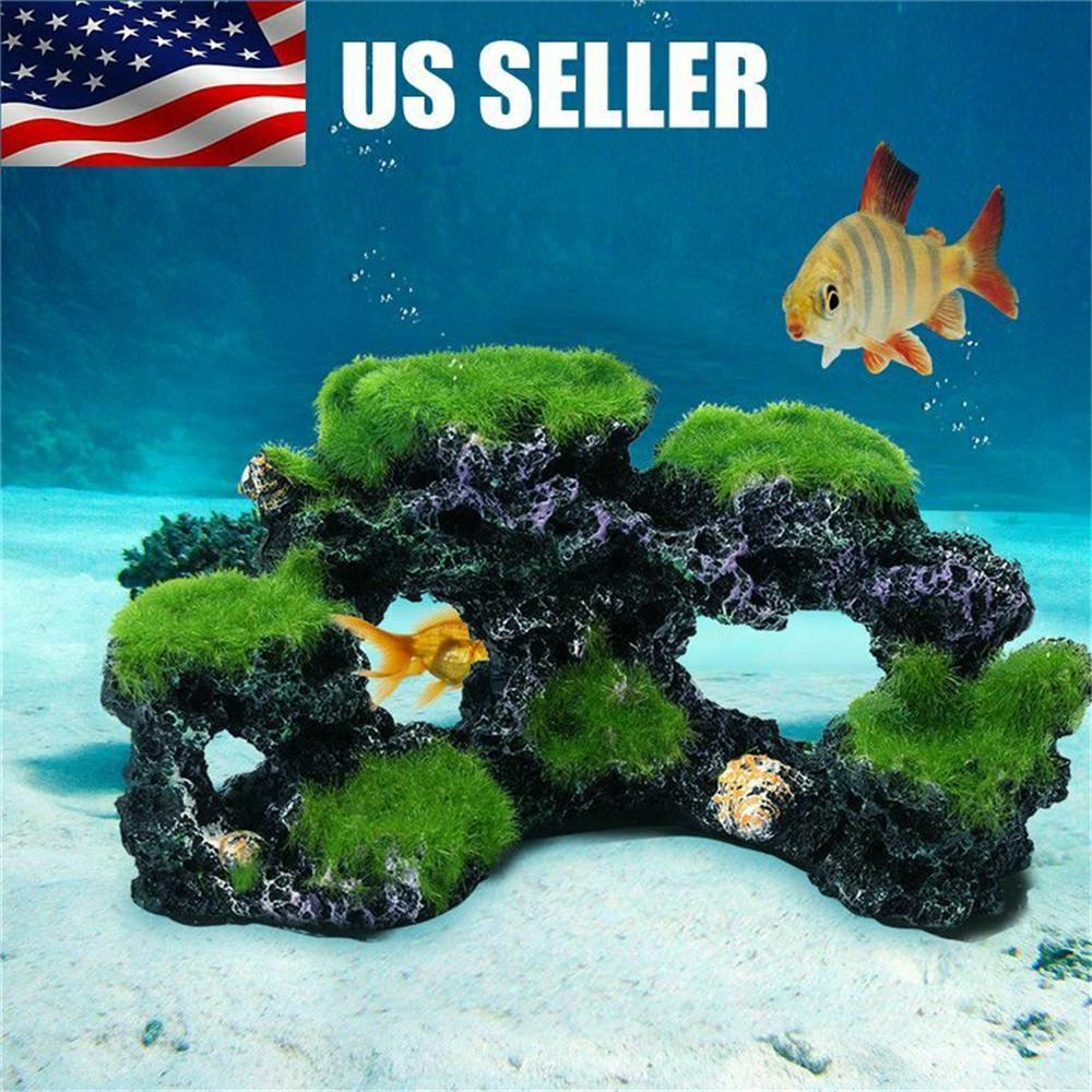 Resin Green Rockery Aquarium D - Marine Aquarium Live Sand 리뷰 및 가격
